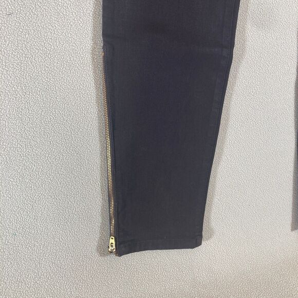 Henry & Belle Coated Jeans Women 31x 32 Brown Skinny Festival Concert Night Out - Picture 5 of 12